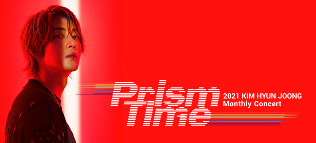 the poster of KIM HYUN JOONG Monthly Concert ‘Prism Time’