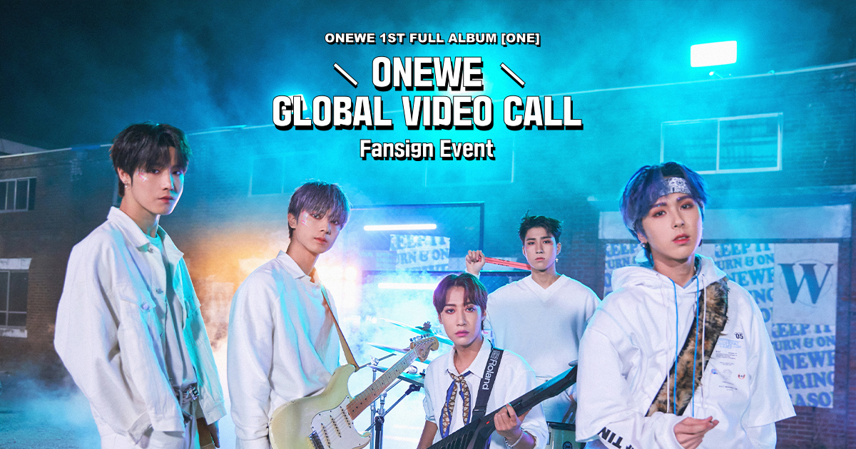 ONEWE [CALL WEVE] GLOBAL FANSIGN EVENT