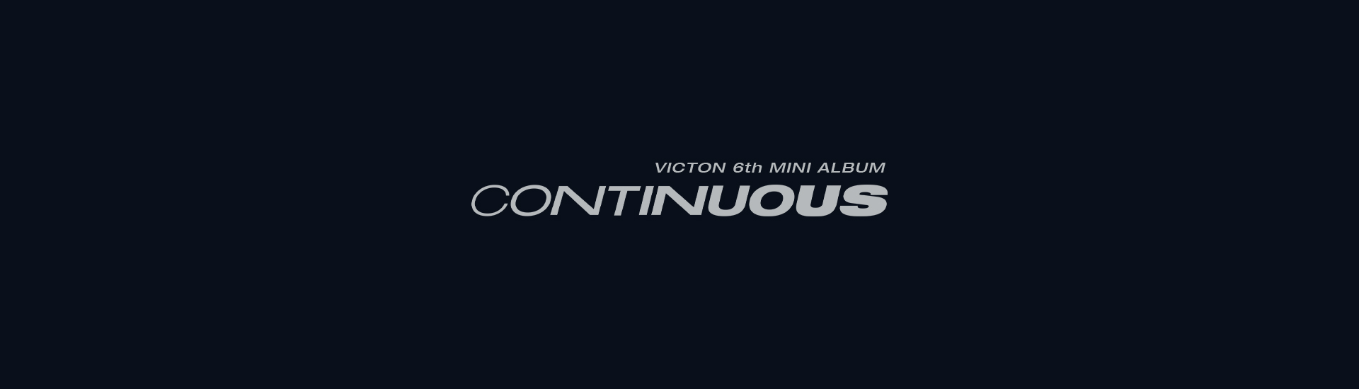 VICTON - 6th Mini Album : Continuous Special Gift Event